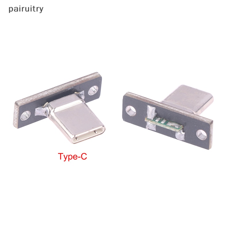 Prt Type-C Kabel Data Charging Jack Test Board Dengan Pin Header USB 3.1 Male Connector Dengan Plat Tetap PRT