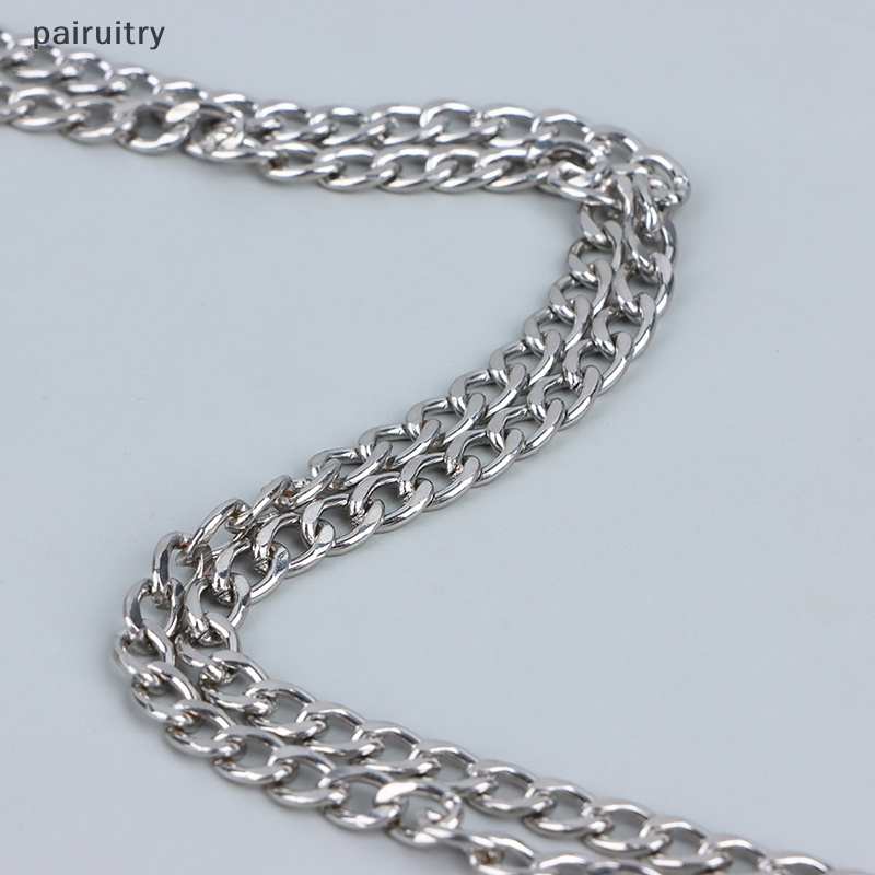 Prt Tali Leher Rantai Gantung Logam Portabel Anti Hilang Lingkaran Cincin Silikon Lanyard PRT