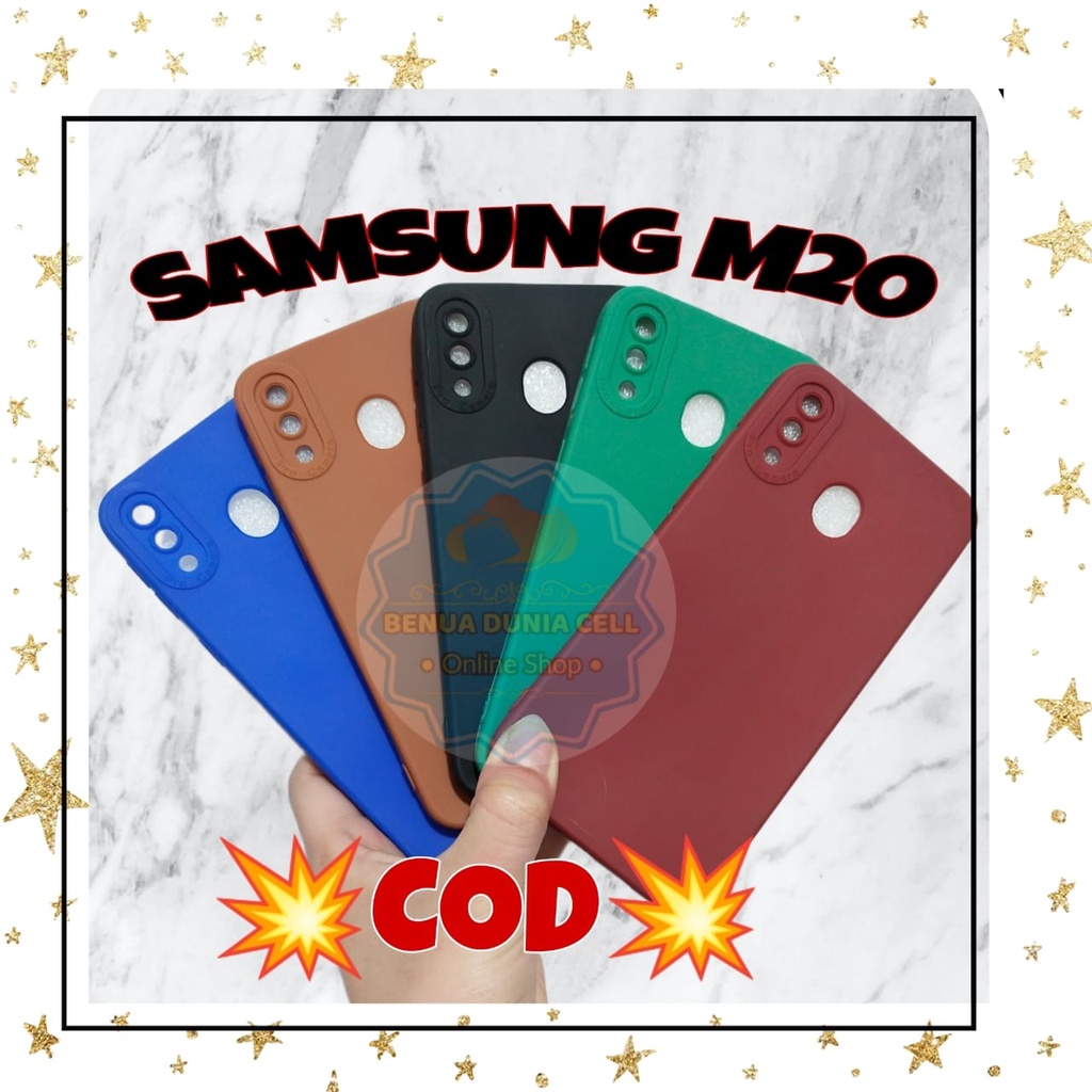 SAMSUNG M20 SOFTCASE PRO KAMERA SAMSUNG GALAXY M20 - BDC