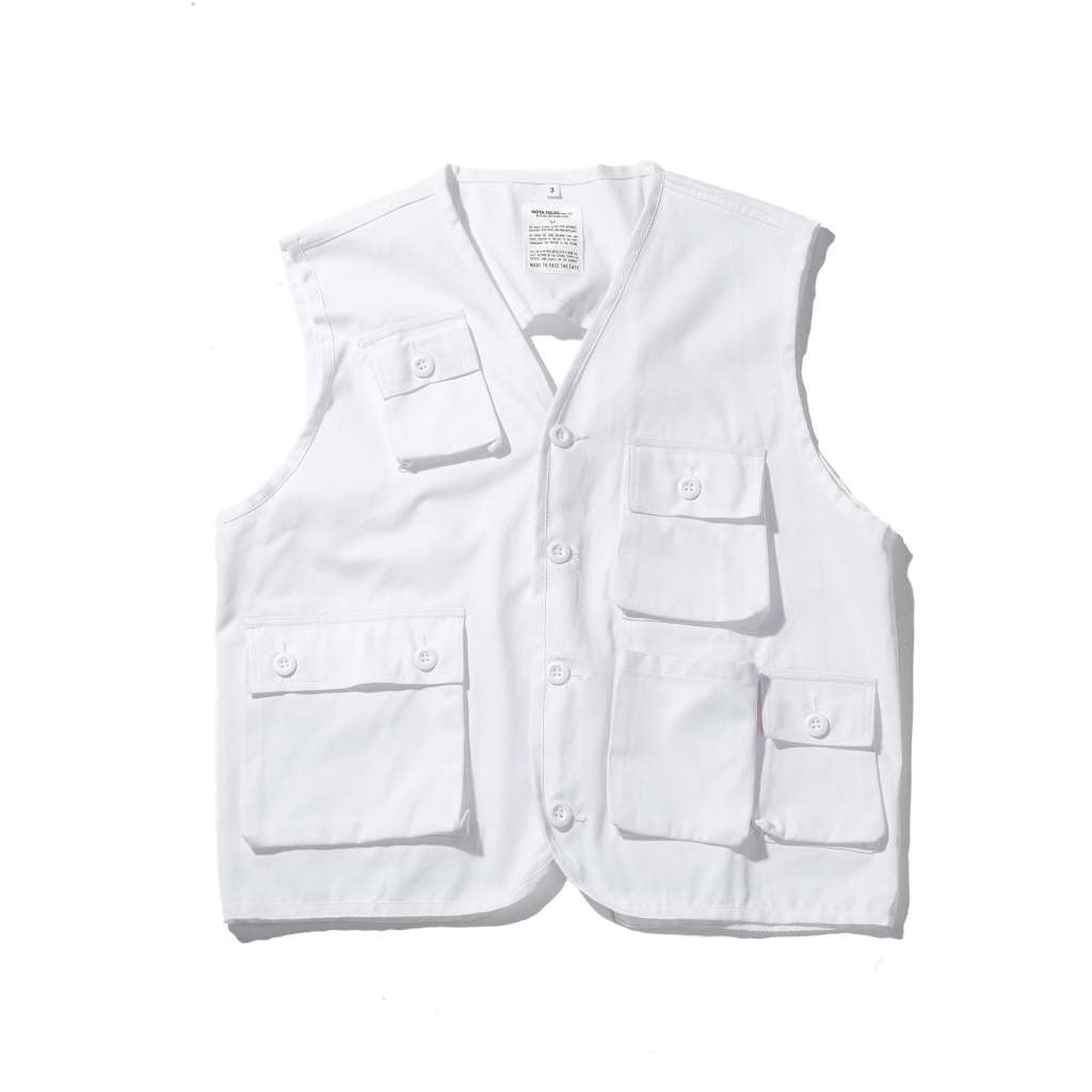 Hoya Fields - C1 Utility Vest – White