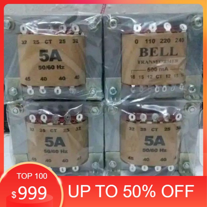 PROMO TRAFO MURNI 5AMPER BESAR CT 45V