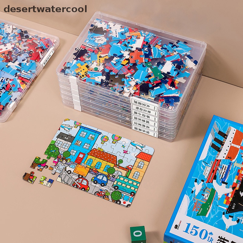 Deid Wadah Penyimpanan Puzzle Berguna Organizer Puzzle Plastik Dengan Penutup Storage Box Martijn