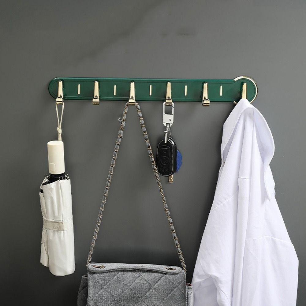 【 ELEGANT 】 Key Holder Plastik Gantungan Hias Tempel Praktis Non Tanda Multifungsi