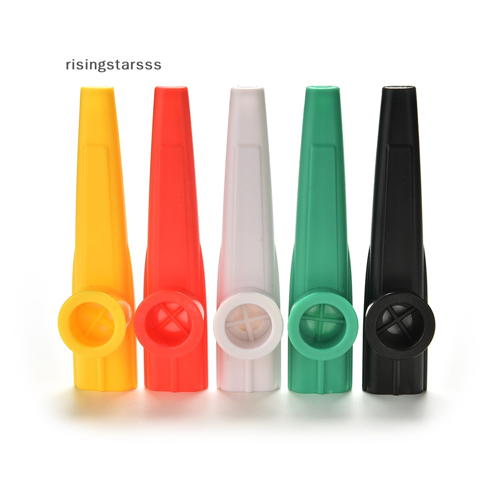 Rsid Span-new 1pc Kazoo Plastik Alat Musik Klasik Untuk Semua Usia Pertemuan Api Unggun Jelly