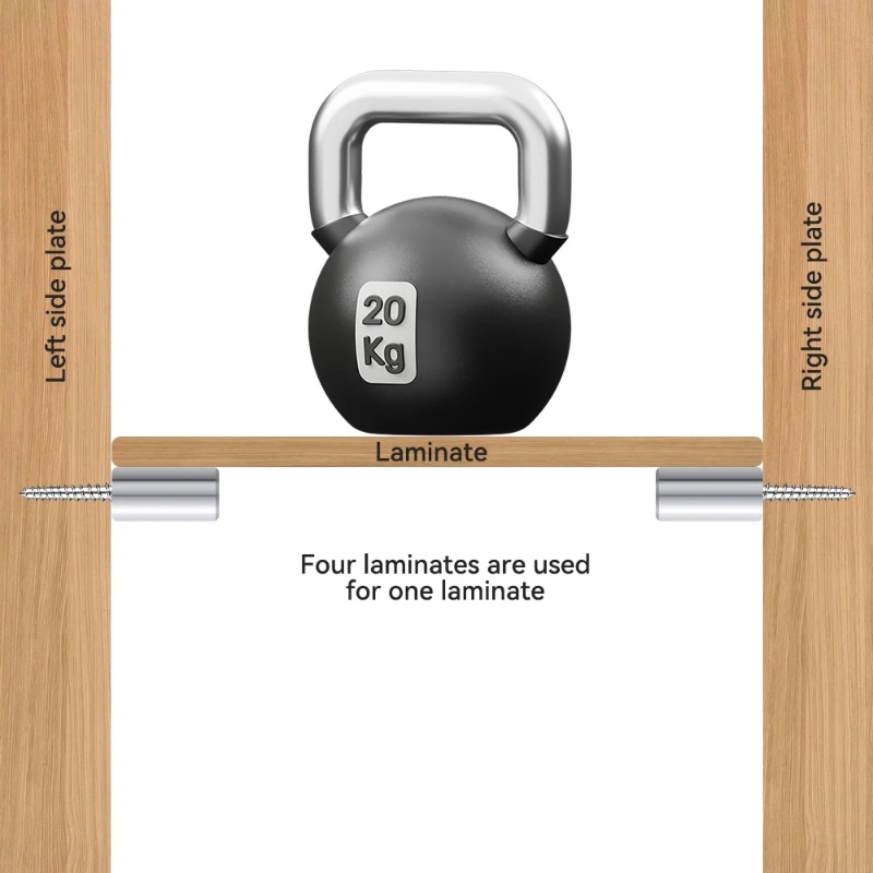 Sekrup Self-tapping Silang Dengan Lengan Karet Lemari Rak Buku Piring Terintegrasi Dudukan Sekrup Rak Paku Bracket Laminasi Penyangga Lemari Kabinet Nonslip Partisi Paku