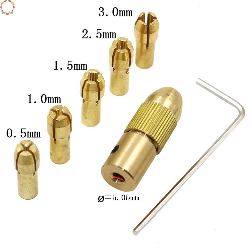 Bor Mini Portable Set Collet Set Kuningan Kualitas Tinggi05 30mm Untuk Bor Genggam Dan Listrik