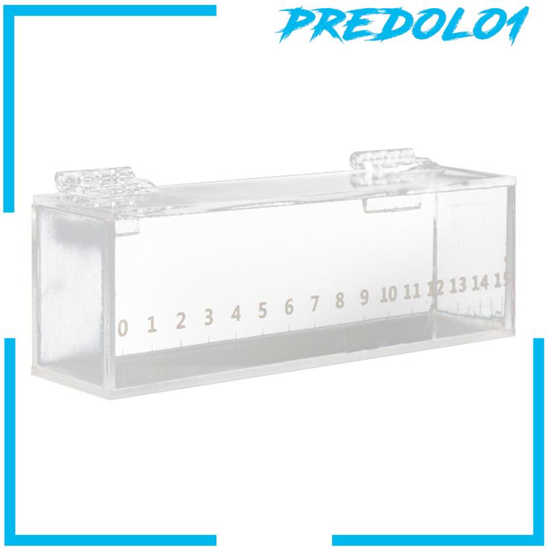 [Predolo1] Fish Viewing Box Acrylic Tempat Kecil Mini Aquarium Bening Pancing Foto Tank