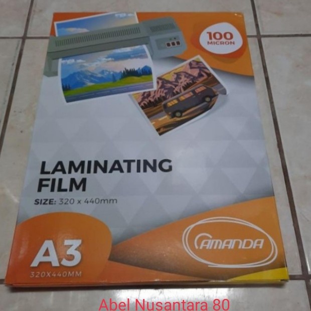 

Laminating plastik A3 Amanda