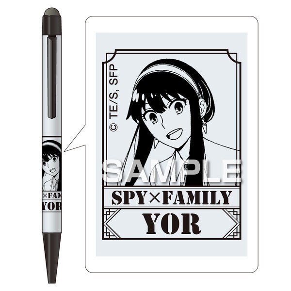 

Uni Jetstream Stylus Spy x Family Ballpoint Pen 0.7mm Limited Edition - Yor Forger