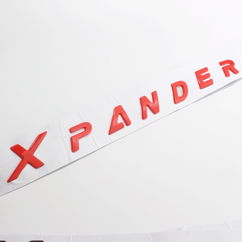 Xpander Emblem Badge Stiker Mobil Untuk Mitsubishi XPANDER Kap Depan Modifikasi Label Aksesoris Logo Bagasi Belakang Dekorasi