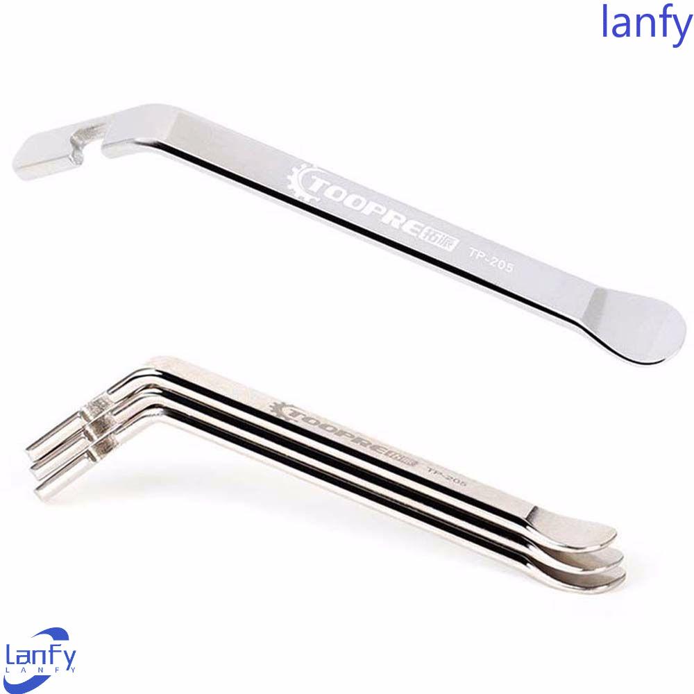 Lanfy Bike Wheel Remover 1Pc/3Pcs Suku Cadang Sepeda Multifungsi Pengganti Logam Tuas Ban Sepeda Gunung Tuas Ban Sepeda