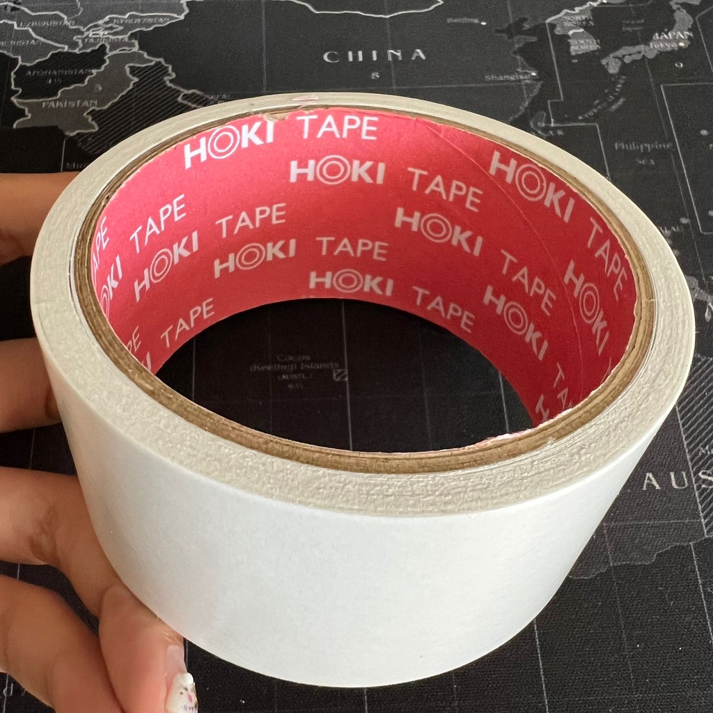 

Double Tape / Merk Hoki / 2 Inch / 48 mm x 10 Yard