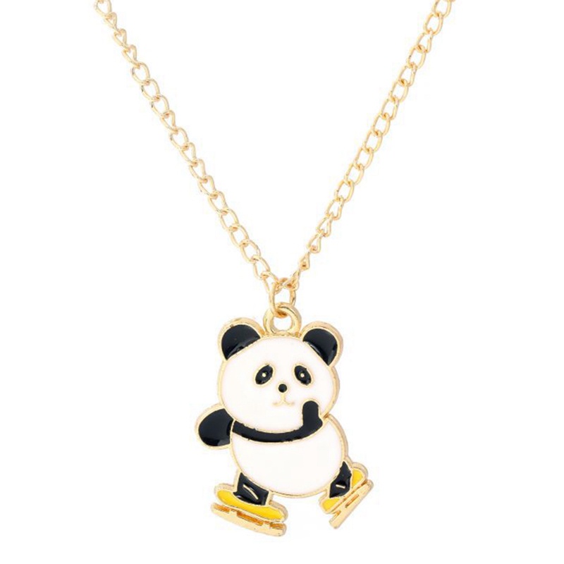 Fashion Panda Kalung Untuk Wanita Pesona Rantai Kalung Chokers Kerah Perhiasan Hadiah