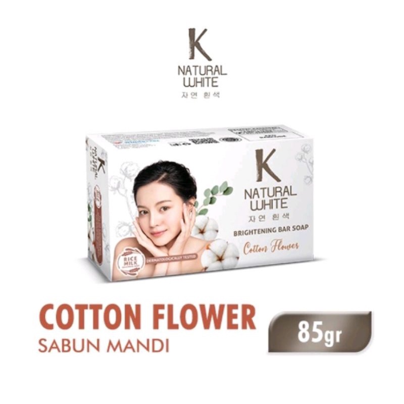 K Natural White Sabun Mandi Batang 85gr