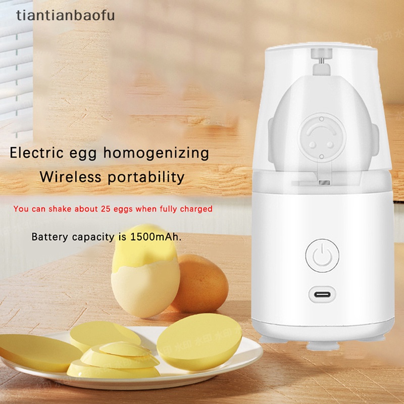 [tiantianbaofu] Electric Egg Spinner, Pengaduk Putih Kuning Telur, Kocokan Telur Gadget Dapur Butik