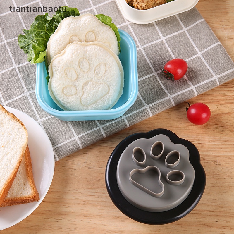 [tiantianbaofu] Sandwich Cutter Sealer For Kids Lunch Toasted Mold Pemotong Roti Aksesoris Butik
