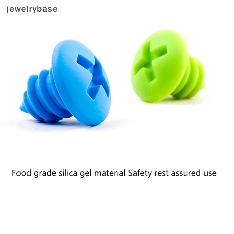 [jewelrybase] 1pc Kreatif Silikon Wine Stoppers Bottle Stopper Botol Anggur Gabus Wine Tools Butik