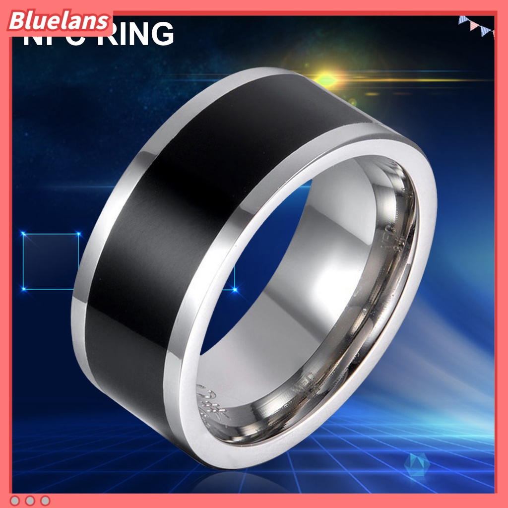 [BLS] Cincin NFC Teknologi Sensing Universal Nyaman Dipakai Tidak Di Charge Smart Lock NFC Ring Untuk Ponsel