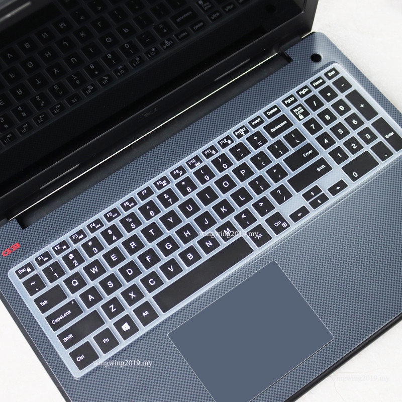 Sarung Keyboard Untuk Dell Inspiron Vostro 15 3000 5000 7000 G3 G5 G7 15CR 17CR 7588 5590 3500 3590 Stiker Aksesoris Laptop Pad Film Pelindung Kulit