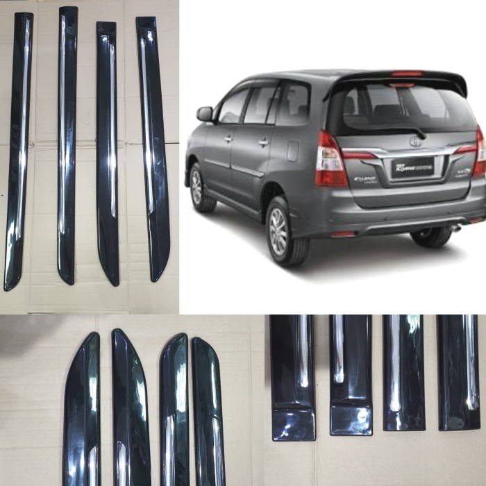 List body hitam Grand Innova 2012-2015.