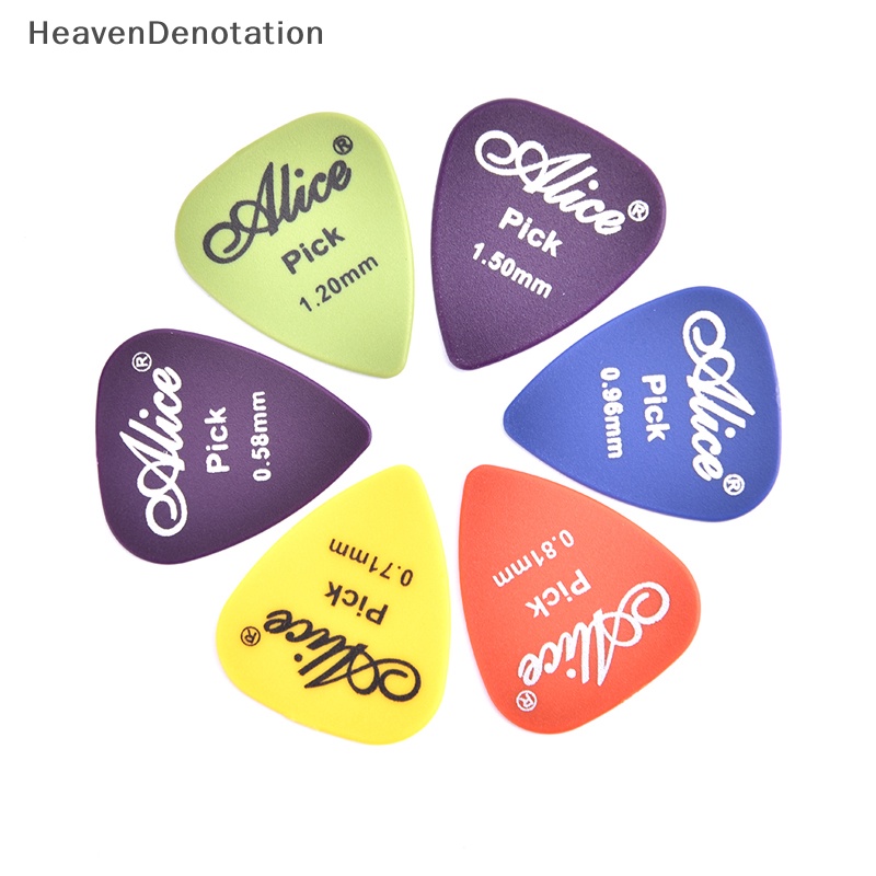[HeavenDenotation] 20 /100PCS Guitar Pick Acoustic Bass Pic Plectrum Mediator Tebal Mix 0.58-1. Hdv