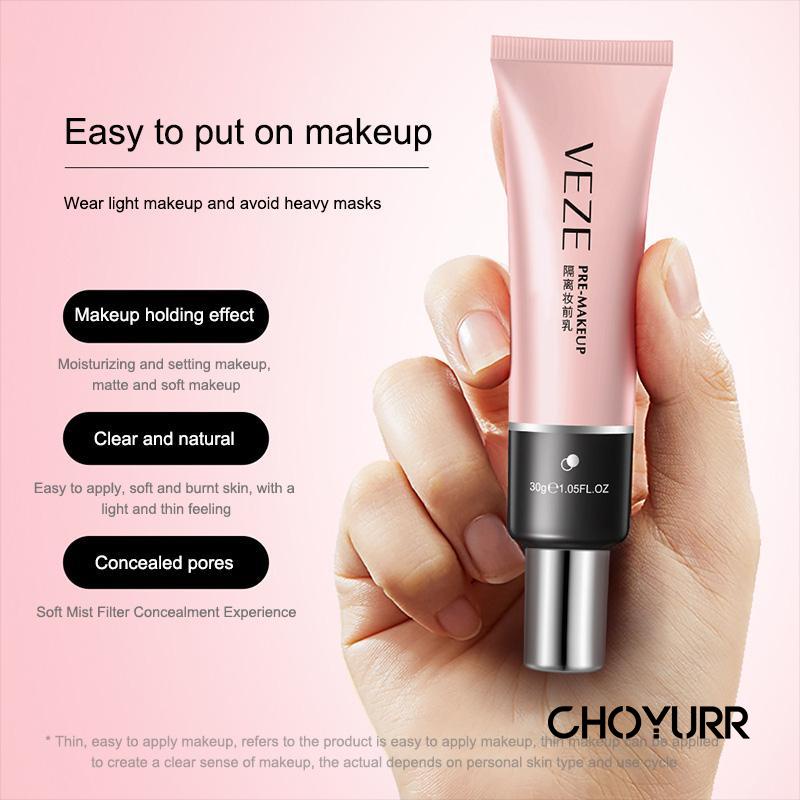 【COD】VEZE Concealer Primer Makeup Cream Makeup Pre-milk Base-CH