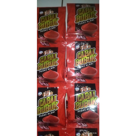 

Boncabe Bubuk cabai pedas alami 25gr