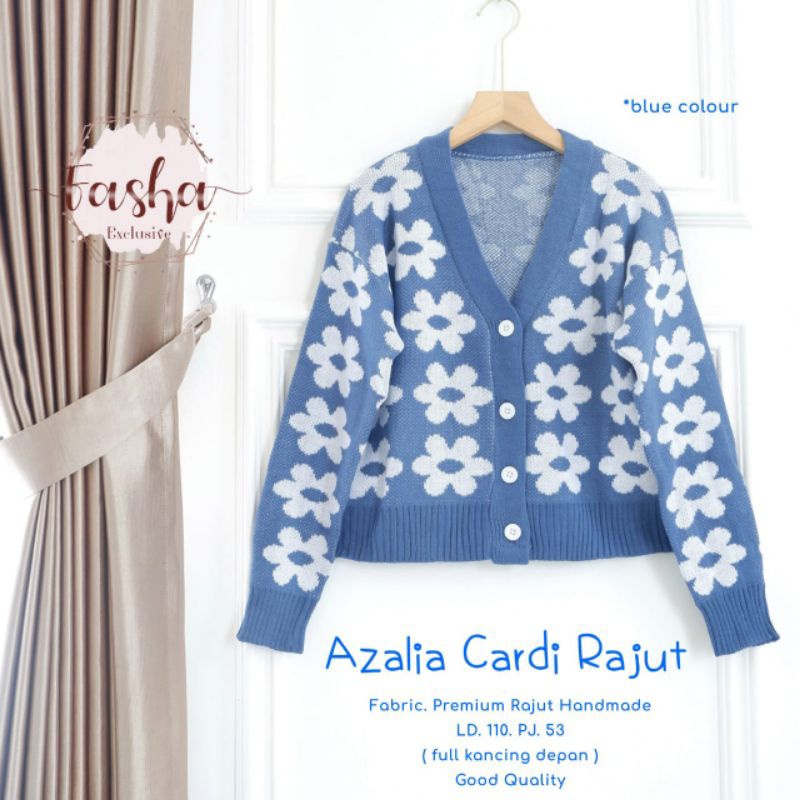 AZALIA CARDI RAJUT ORI FAHSA | Premium Rajut handmade