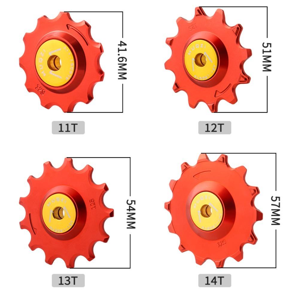 Lanfy Sepeda Roller Rear Derailleur Colorful Kualitas Profesional Bagian Roda Untuk 7-8 9 10 11 12 Speed Chain 11T 12T 13T 14T Sepeda Keramik Guide Pulley