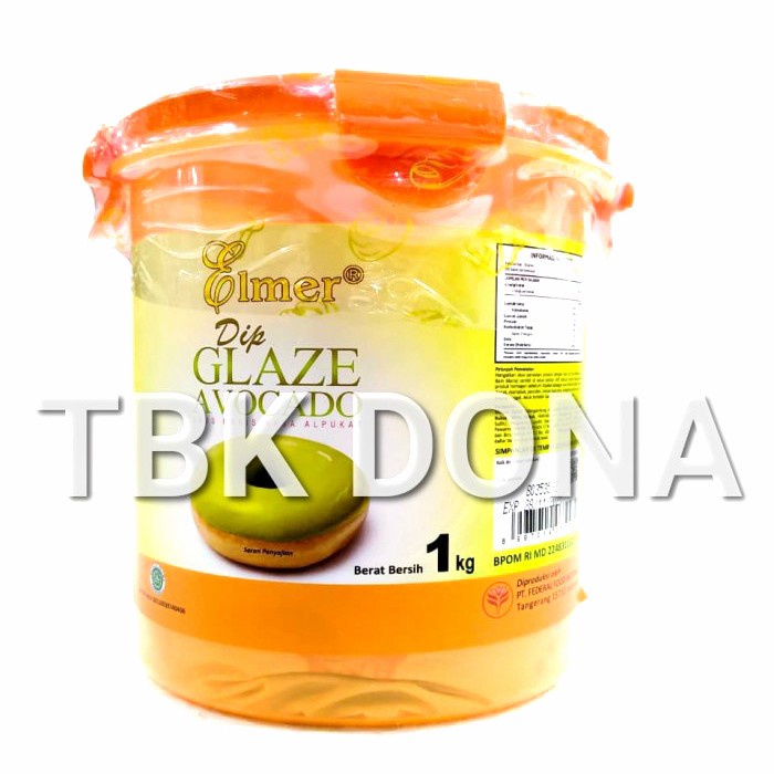 

New Arrival Elmer Dip Glaze Avocado 1kg