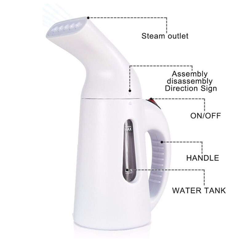 306 HW90053 Mini Clothes Handheld Dry Clean Steamer Iron - Setrika Uap