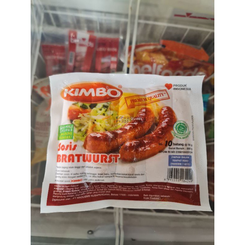 

Kimbo Sosis Sapi Original Isi 10 pcs