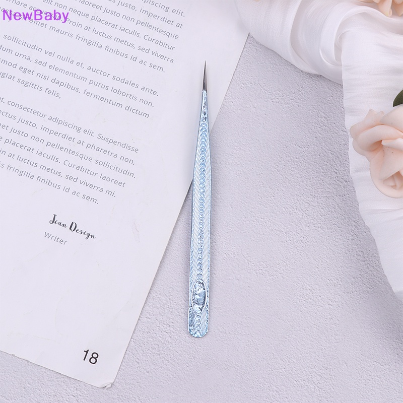 Newbaby Pinset Bulu Mata Stainless Steel Klip Bulu Mata Gradasi Presisi Tinggi ID