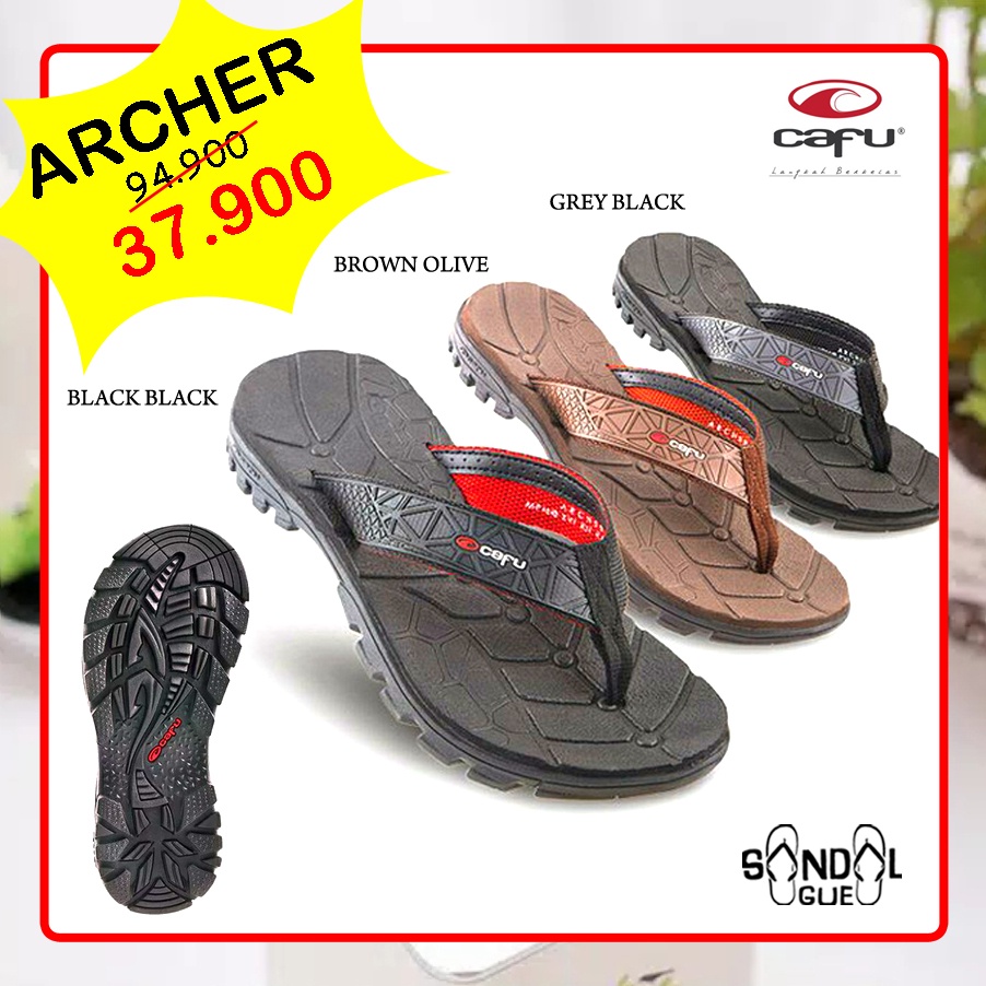 DISKON SANDAL PRIA KEKINIAN CAFU ARCHER