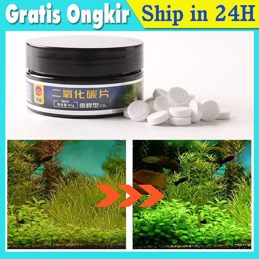 Tabletica CO2 Tablet - Tablet / Kapsul CO2 Aquascape Akuarium