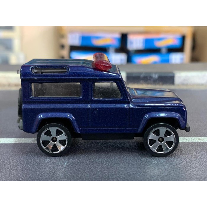 Majorette 266 Land Rover 90 Biru Tua Made in France Loose Pack