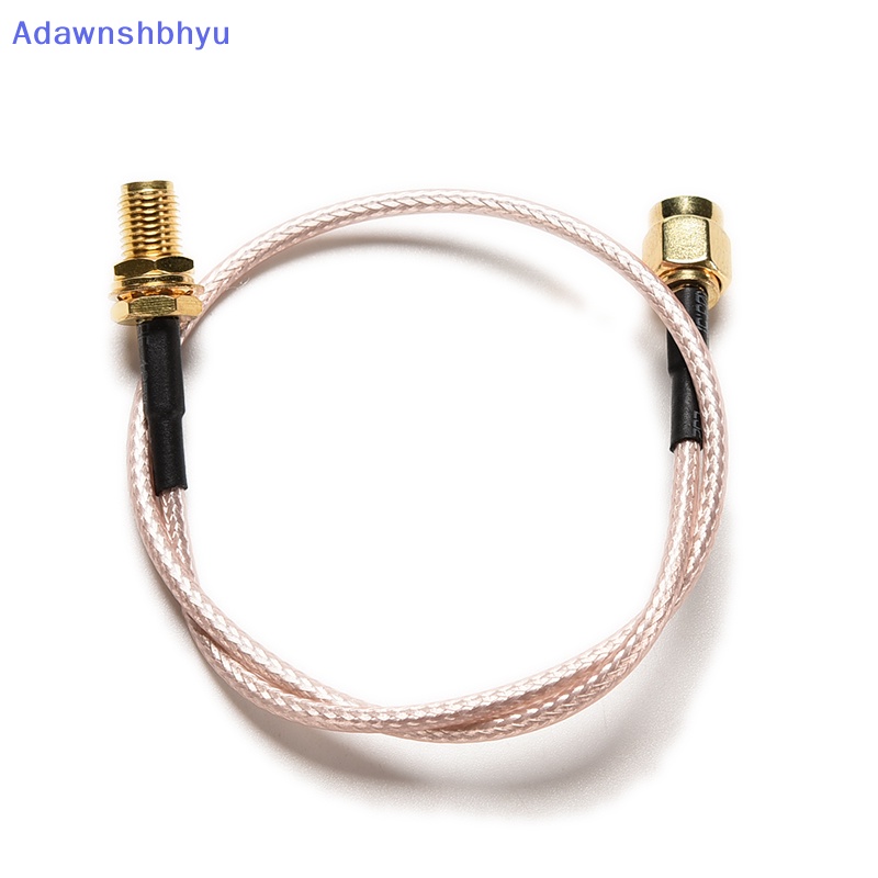 Adhyu 1pc Kabel RP.SMA male jack to female plug Sekat crimp RG316 Kuncir 30cm ID