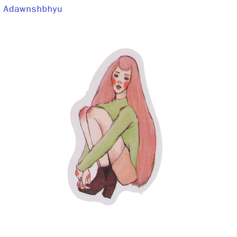 Adhyu 171Pcs Cute kawaii Self-made Pretty Girls Scrapbooking Stiker DIY Craft Album ID