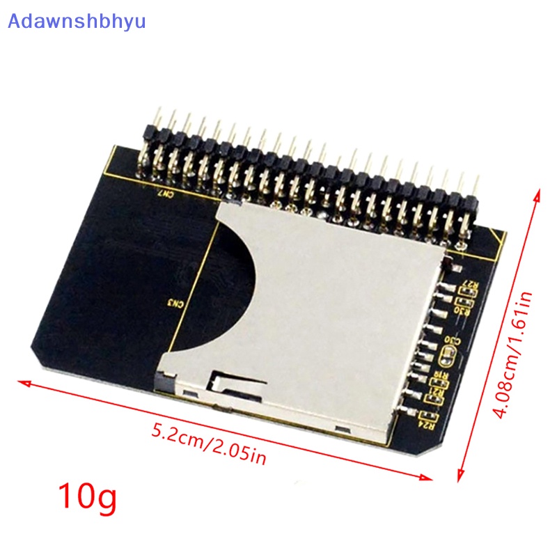 Adhyu SD to IDE 2.5&quot; 44pin Adapter SDHC/SDXC/MMC to IDE 2.5 inch 44pin Male Converter ID