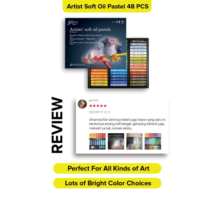 

Mungyo - Artist Soft Oil Pastel/Crayon Minyak48 PCS