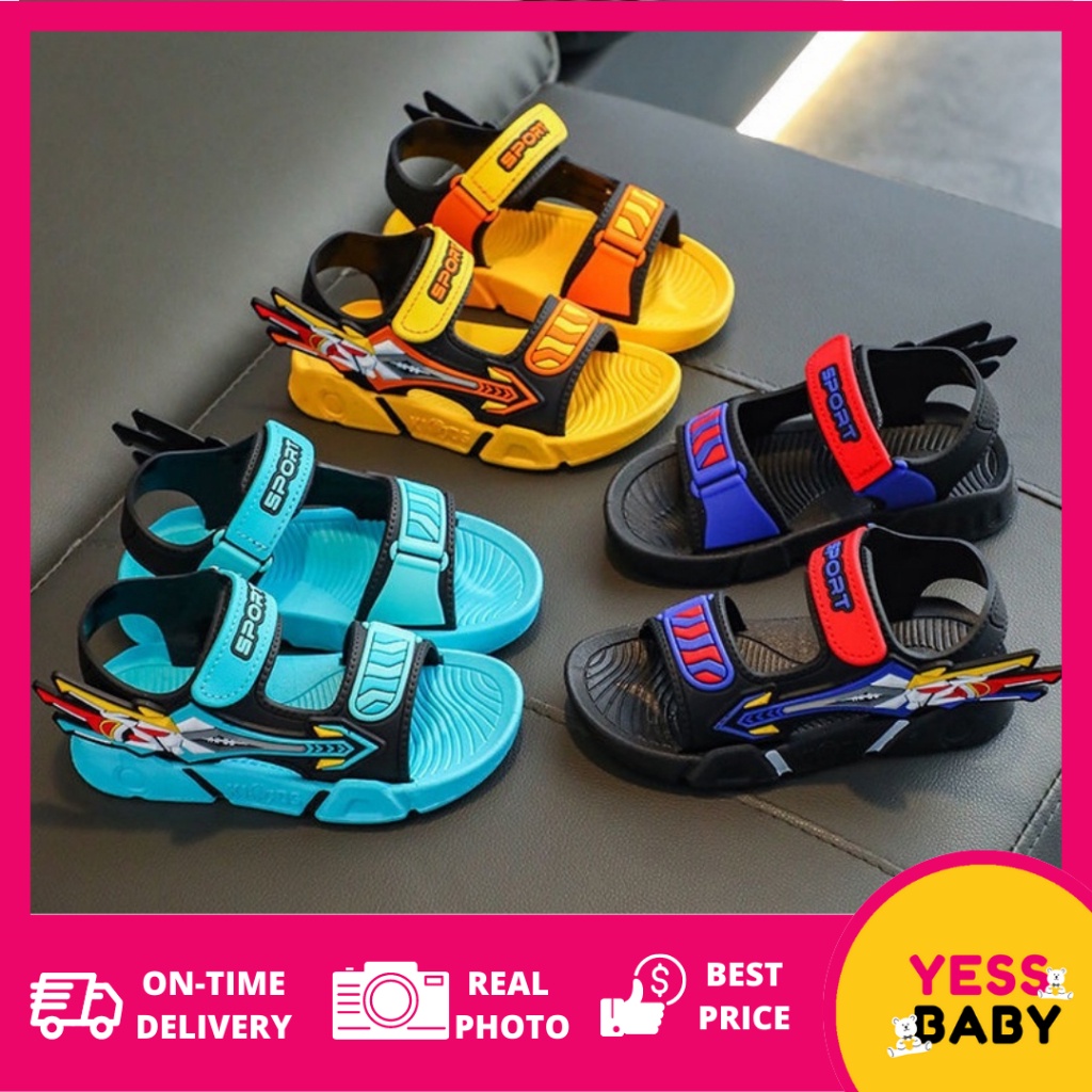 [COD] yessbaby BUMBLE SPORT Sandal Gunung Anak Laki-laki Sport Transformers Robot STAR WAR PREMIUM Termurah Sepatu Sandal Import Fahion Kekinian