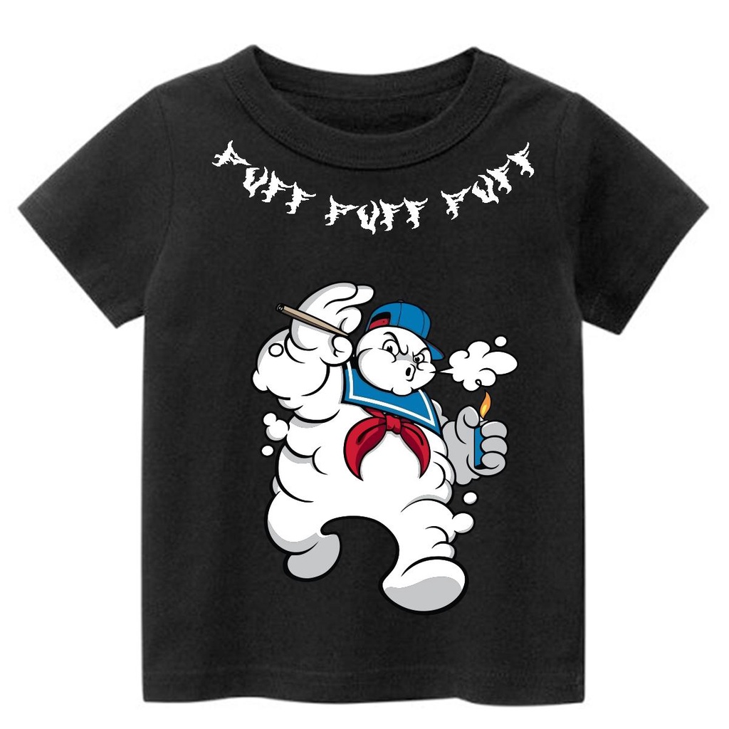 Promo Kaos anak  Mr. Puff T-hirt anak kece jaman sekarang