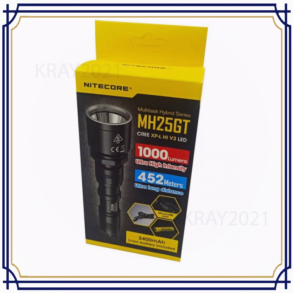 MH25GT Senter LED CREE XP-L HI V3 1000 LUMENS