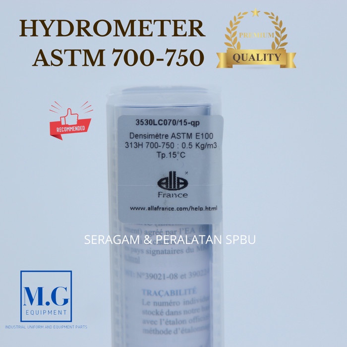 Hydrometer BBM - 0,700-750