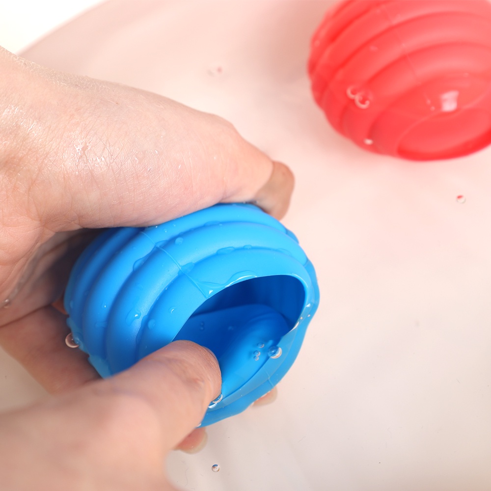 Kreatif Dapat Digunakan Kembali Balon Air Silikon Untuk Anak-Anak/Balloon Bombs Water Fight Game/Summer Splash Party Swimming Pool Water Toys/Isi Cepat Impact Open Water Ball Games