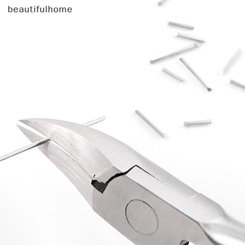 {beautifulhome} Alat Kuku Kuku Nail Art Cuticle Nipper Clipper Edge Cutter Manicure Scissor Plier.