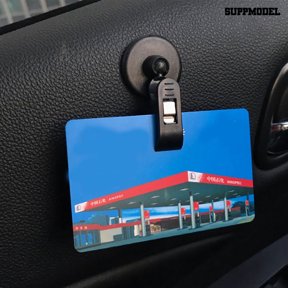 [SM]1 Pasang Klip Tirai Jendela Interior Mobil Suction Cup Handuk Penjepit Penahan Tiket