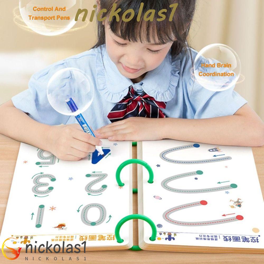 Nickolas1 Pen Control Training Gratis Menyeka Anak Menggambar Mainan Pencerahan Tk Montessori Mainan Balita Belajar Mainan