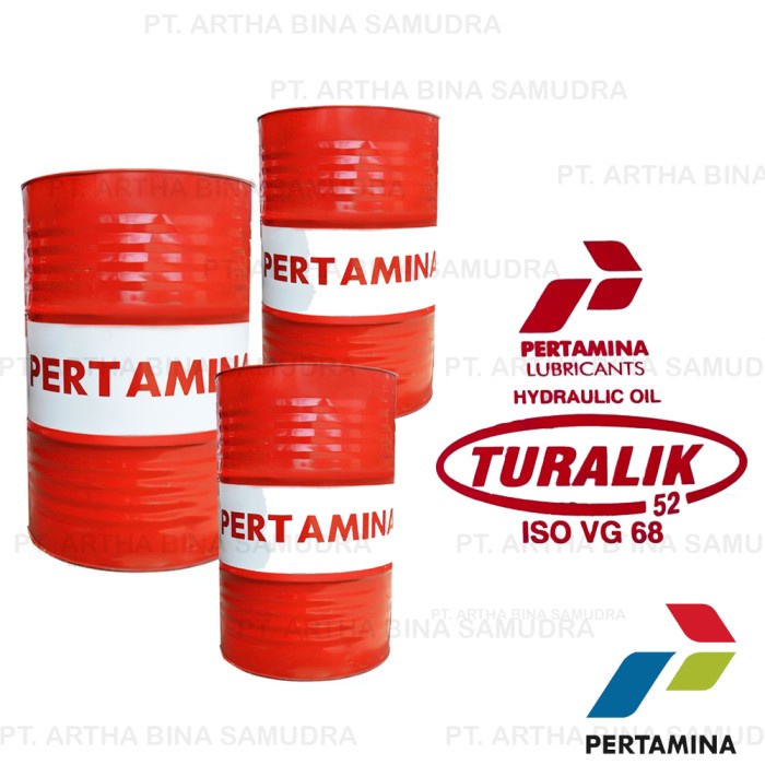 OLI Pertamina TURALIK 52 iso VG 68 Drum Isi 209 Liter