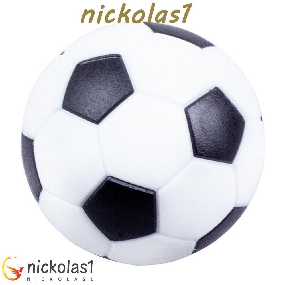 Nickolas1 Bola Sepak Bola Pria Pengganti Meja Bola Hitam Putih Awet